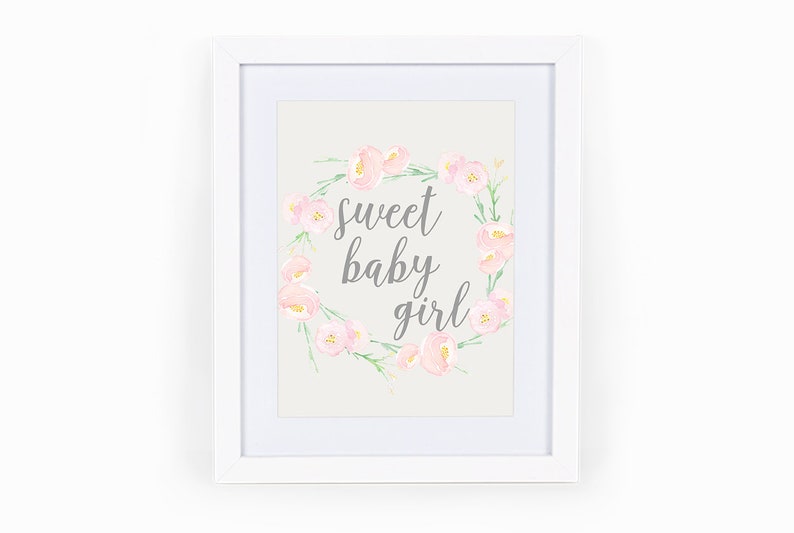 Sweet Baby Girl - New Orleans Mall 8x10 Printable Art Download Mesa Mall Instant Wall