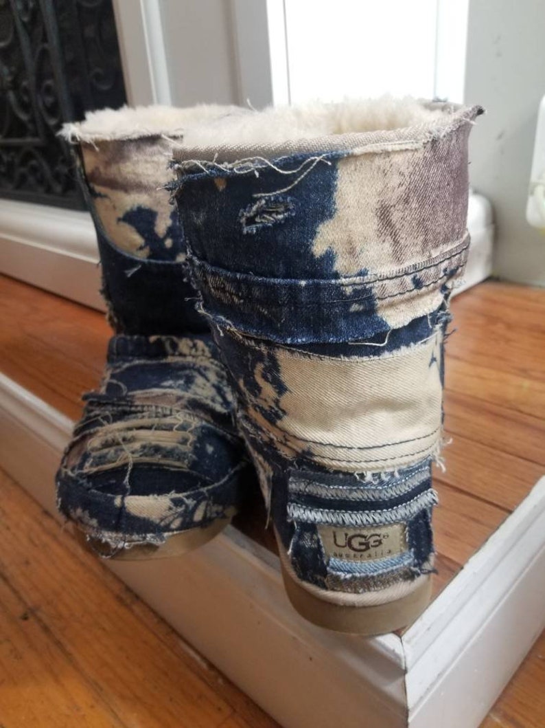 ugg denim boots womens