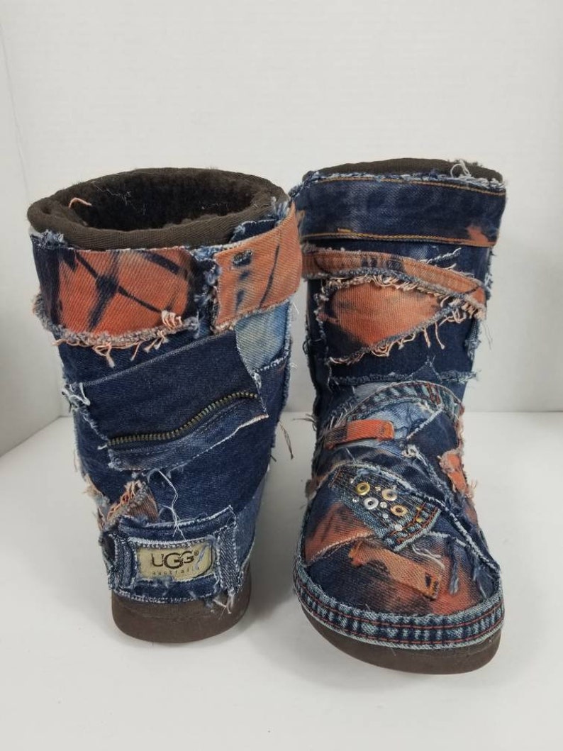 denim ugg slippers