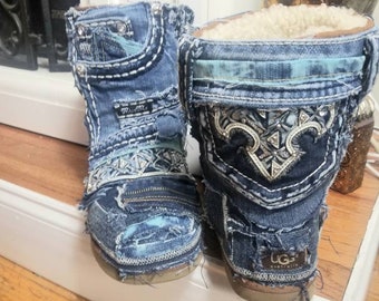 denim blue uggs