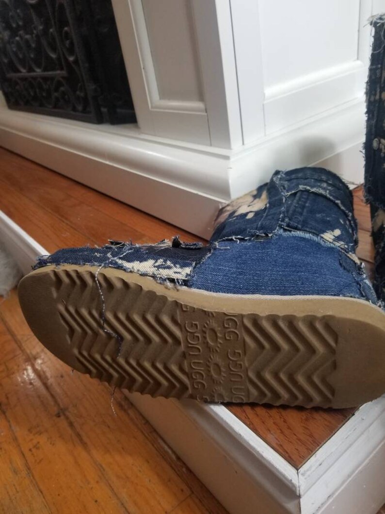 ugg denim boots womens