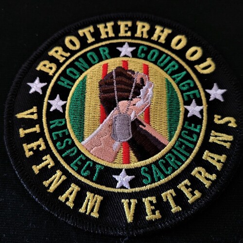 Parche de la Hermandad de Veteranos de Vietnam