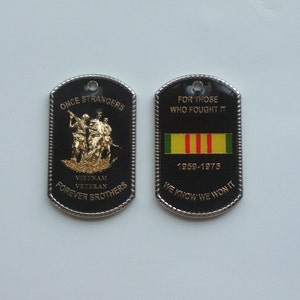 Vietnam Veteran Dog Tag