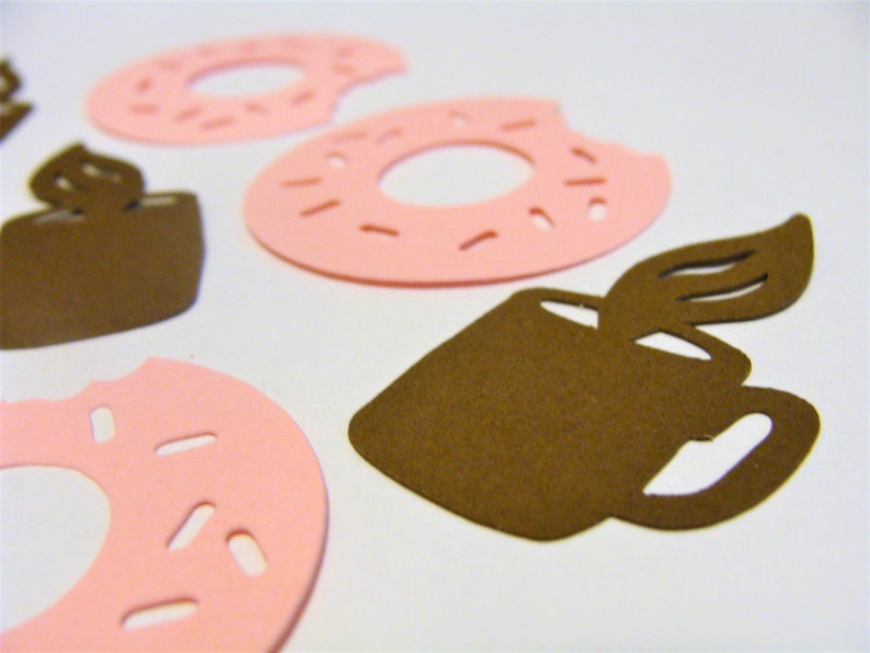 Coffee Birthday Party Coffee Party Decorations Coffee Lovers Party Decor Coffee and Donut Party.Donut Party Decoration Coffee Confetti