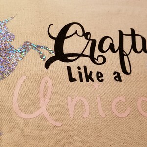 Crafty Like A...Your Mythical Creature Tote Bag image 6