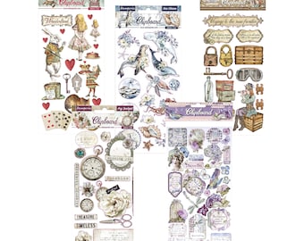 Assorted Words 11134w Cardmaking Chipboard Embellishments for Scrapbooking 