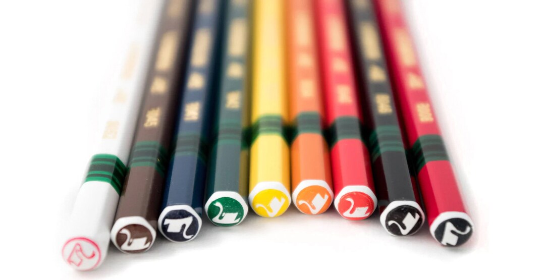 Stabiloall Water Soluble Marking Pencils, Set of All 9 Colors Etsy