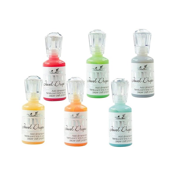 Nuvo Jewel Drops - Dimensional Trannslucent Embellishment Paint - 30ml