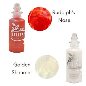 Tonic Studios Nuvo Dream Drops - 6 Bottles Iridescent Rainbow Embellishment Drops For Crafts - View #11
