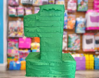 Custom Any Number Single Color or Two Color Piñatas Small and Large. 27 Color Options