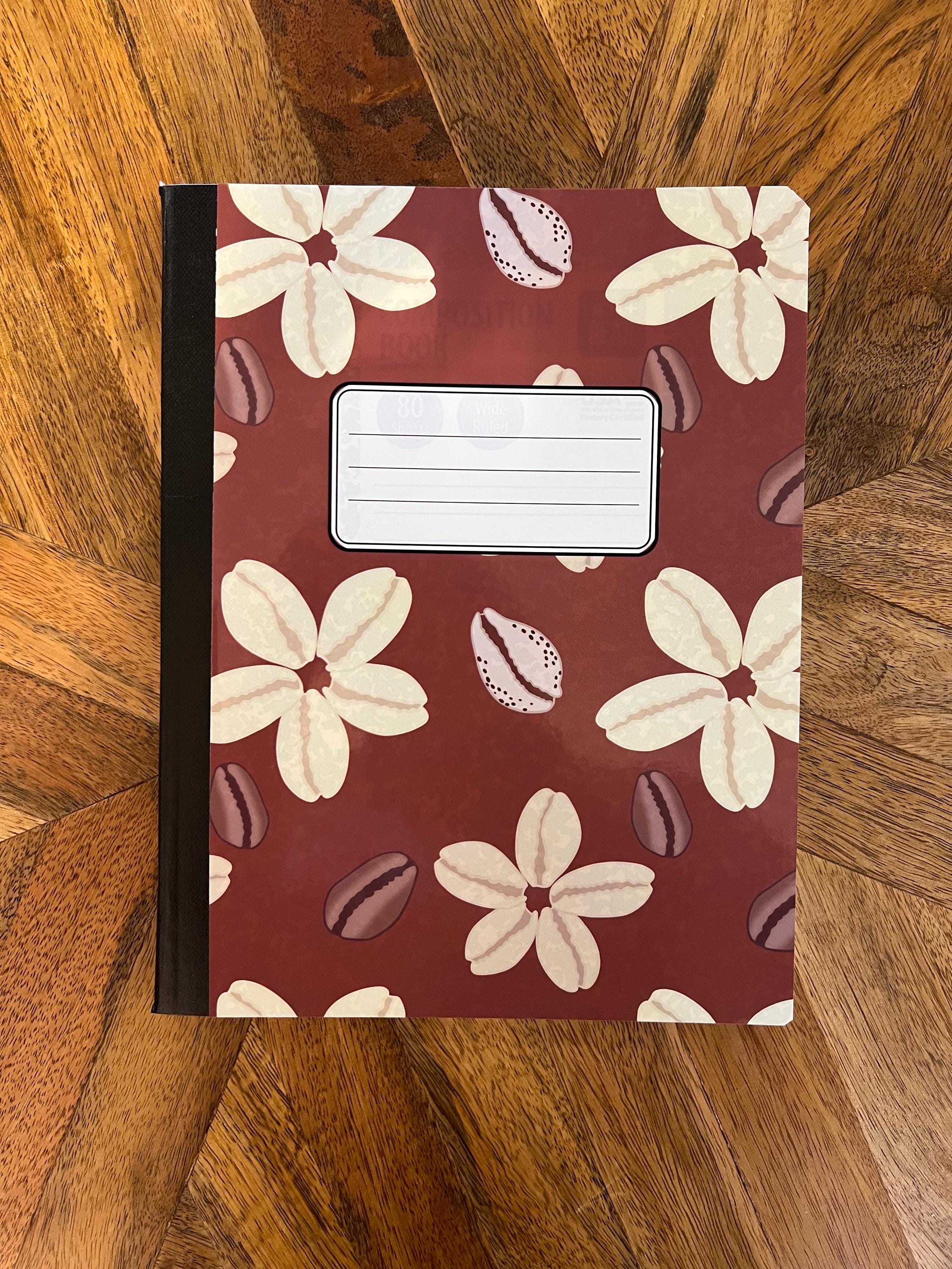 Hawaiian Custom Composition Notebook | Tropical Design Book - Etsy