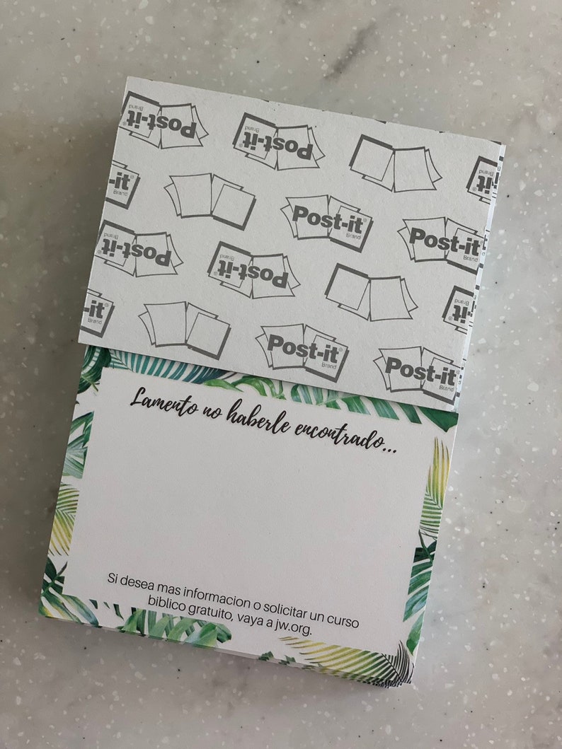 Spanish Sorry I Missed You Post Its Etsy