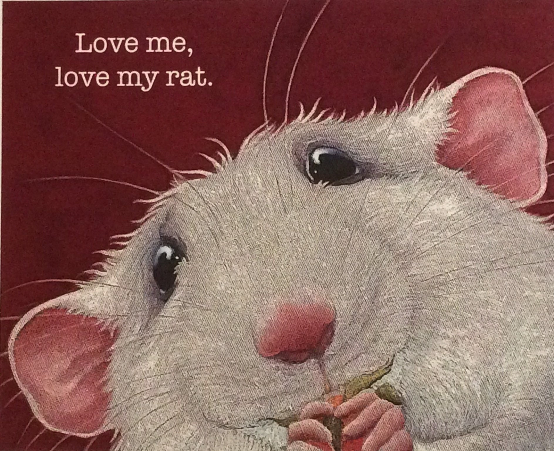 White Rat Print Painting Gift Art Picture Poster - Etsy