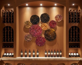 Artisanal Glass Medallions | Wall Art | Wall Decor
