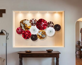 Blown Glass Wall Art, Wall Decor