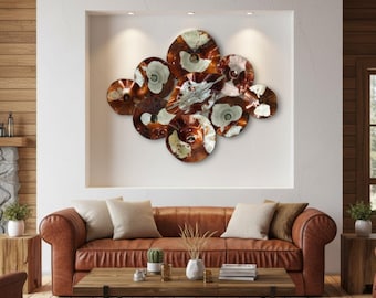 Hand-Blown Glass Wall Art: Colorful Home Decor