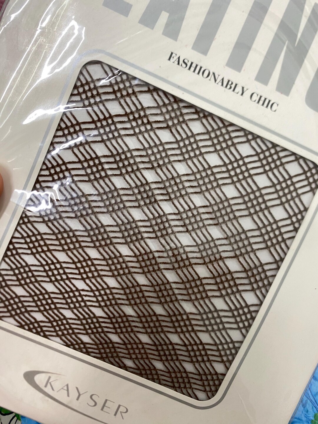 Vintage Retro Platinum Cocoa Colour Stockings Tights Brand New - Med ...