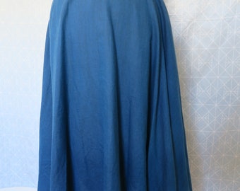 1950s Full Circle Skirt Oriental Design Size 6-8