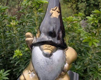 Crystal Resin Art Orgonite Crystal Gonk Scandinavian Gonk Wizard Gonk Crystal Gnome Citrine Gonk Nordic Tomte Nisse