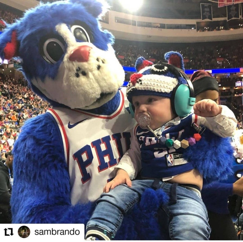 Franklin the 76ers Mascot | Etsy