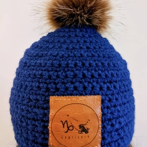 Custom leather engraved hat