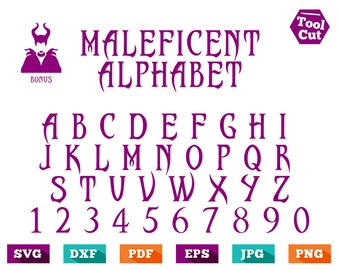 Download Halloween Svg Maleficent Alphabet Svg Scary Font Svg Disney Svg Disney Villain Svg Disney Monogram Font Maleficent Silhouette Svg Dxf Cricut Free Best Download Font Script 888887