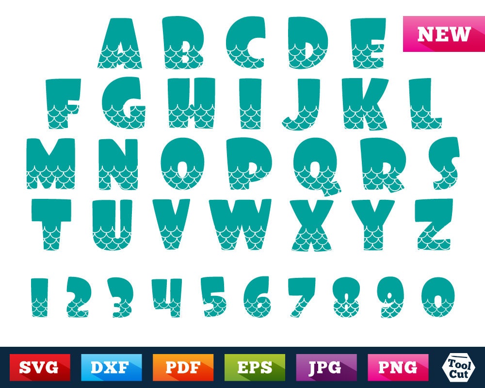 Free Free Mermaid Letters Svg 602 SVG PNG EPS DXF File