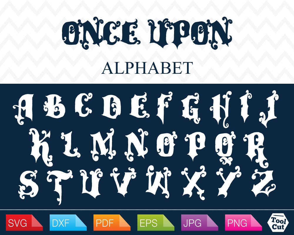 Download Fairy Monogram Font Svg Disney Font Svg Once Upon A Time ...