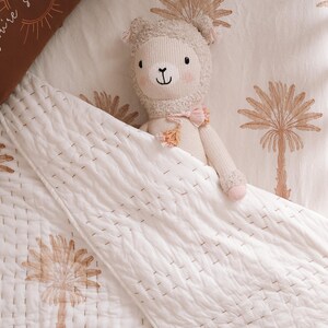 Palm tree crib bedding on sale