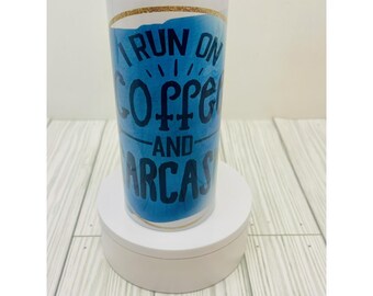 Roestvrijstalen beker van 10 oz met deksel dubbelwandig vacuümgeïsoleerd ~koffie~