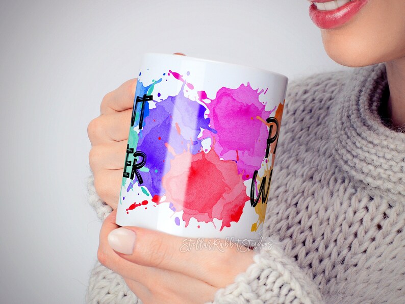 Paint Water/not Paint Water/water COLOR PAINT Mug/coffee Etsy