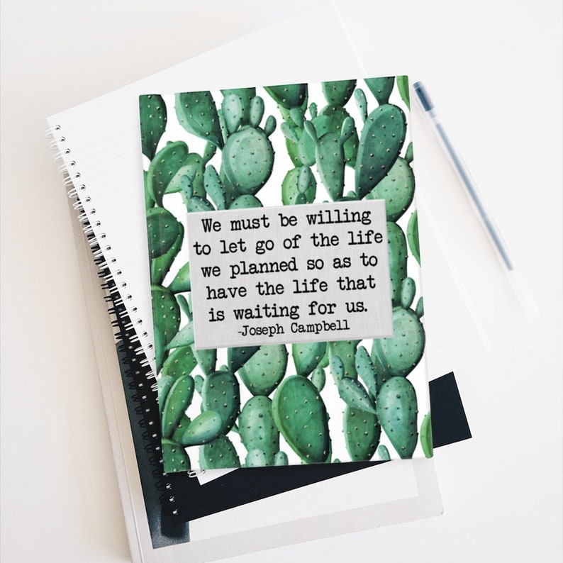 Joseph Campbell Quote JOURNAL NOTEBOOK JOURNAL Life We Etsy