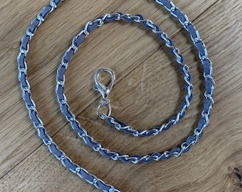 Silver and Gray Mask Chain Unisex Bulk discounts!