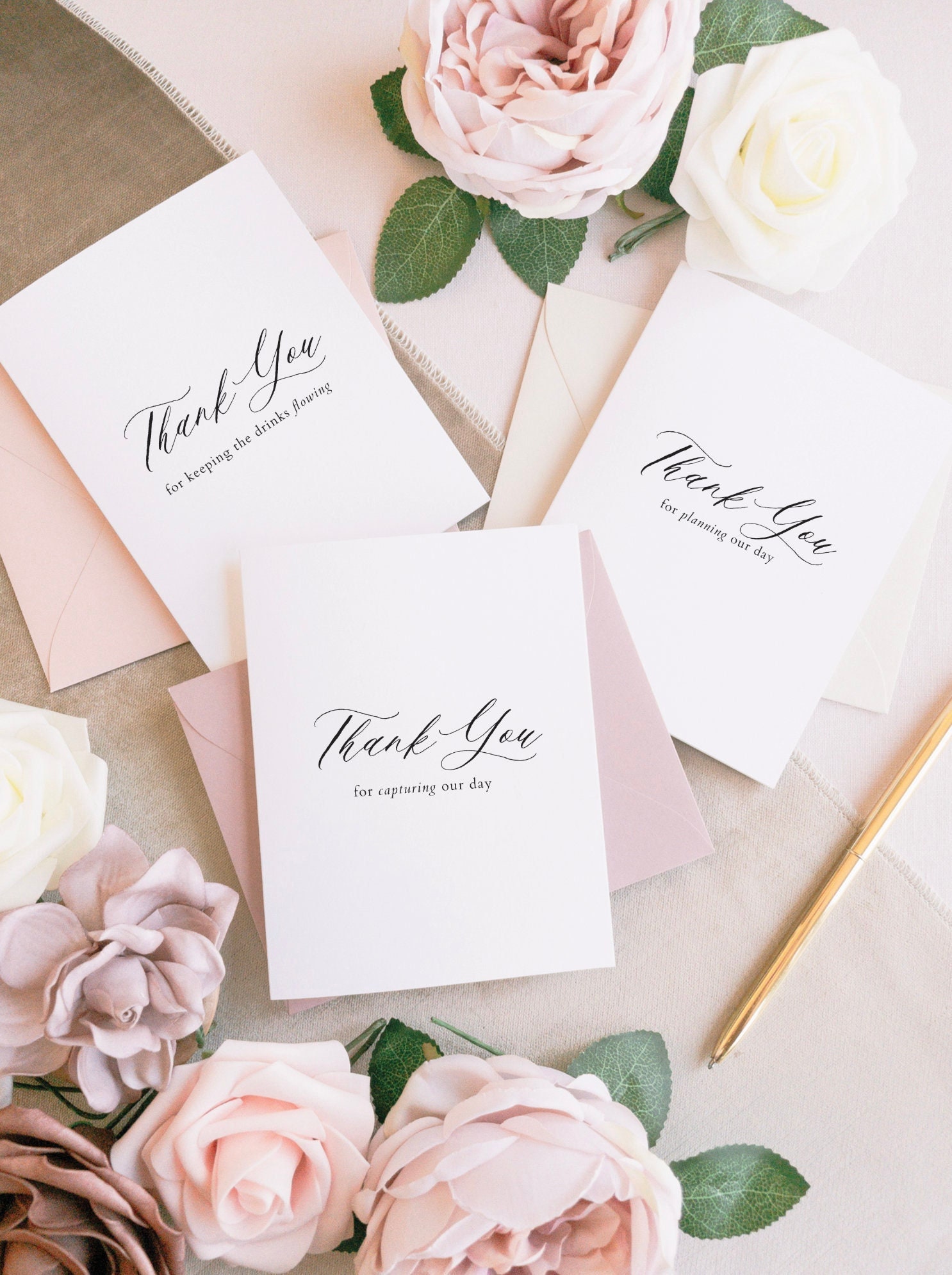 Detailed Vendor Thank You Cards Landscape for Your Screen Detailed Vendor Thank You Cards Landscape for Your Screen