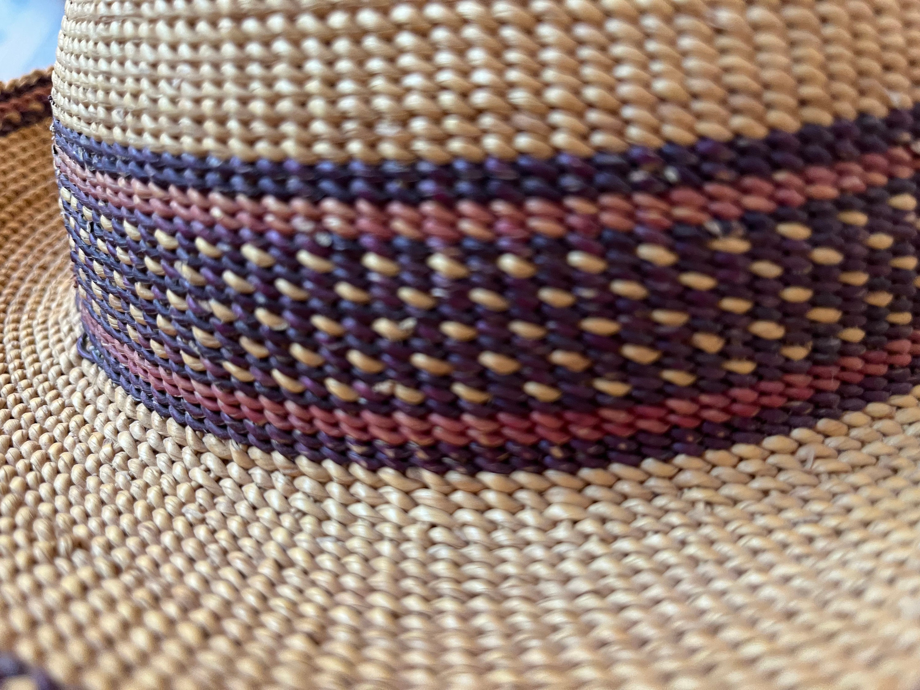 Vintage beige palm hat, woven palm fedora (C445), beige woven palm fedora, hat, summer hat Vintage beige palm hat, woven palm fedora (C445), beige woven palm fedora, hat, summer hat