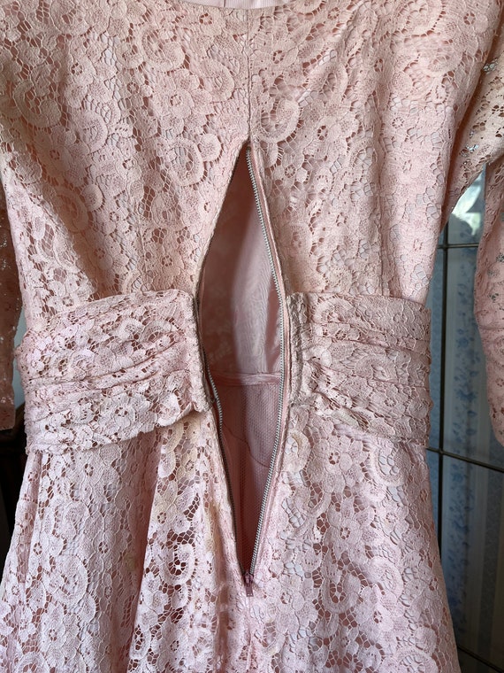 chinese dress ladies Slow It Down Lace Trim Maxi Dress Peach Selfie Leslie