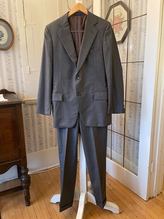 Blue dress pants with grey jacket online