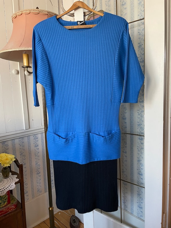 Robe bleu et noir hotsell