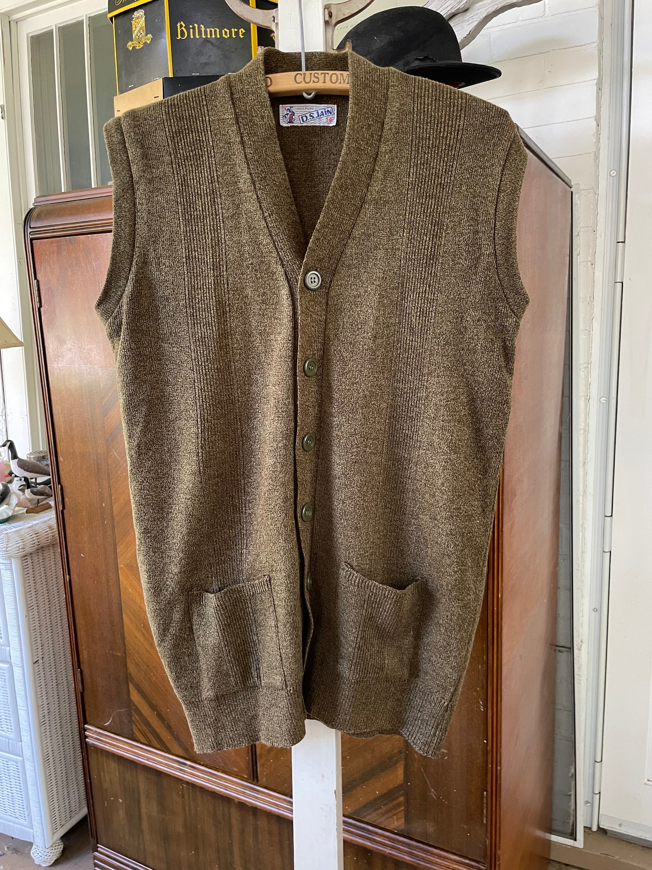 Vintage Sweater Vest, Brown Knit Vest B599, Brown Green Wool Knit Sweater Vest, Waistcoat - Etsy Vintage Sweater Vest, Brown Knit Vest B599, Brown Green Wool Knit Sweater Vest, Waistcoat - Etsy