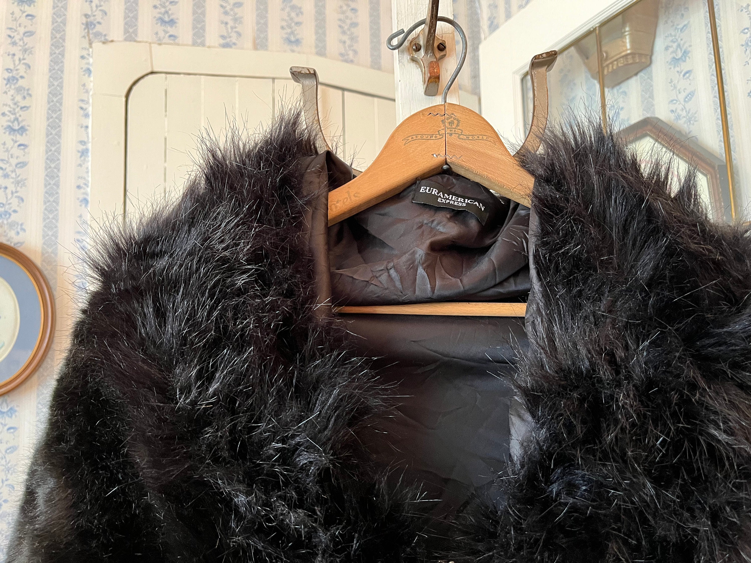 ジャケット・アウター sheller FOX fur cape coat BLACK FOX fur cape coat – shéller / シェリエ