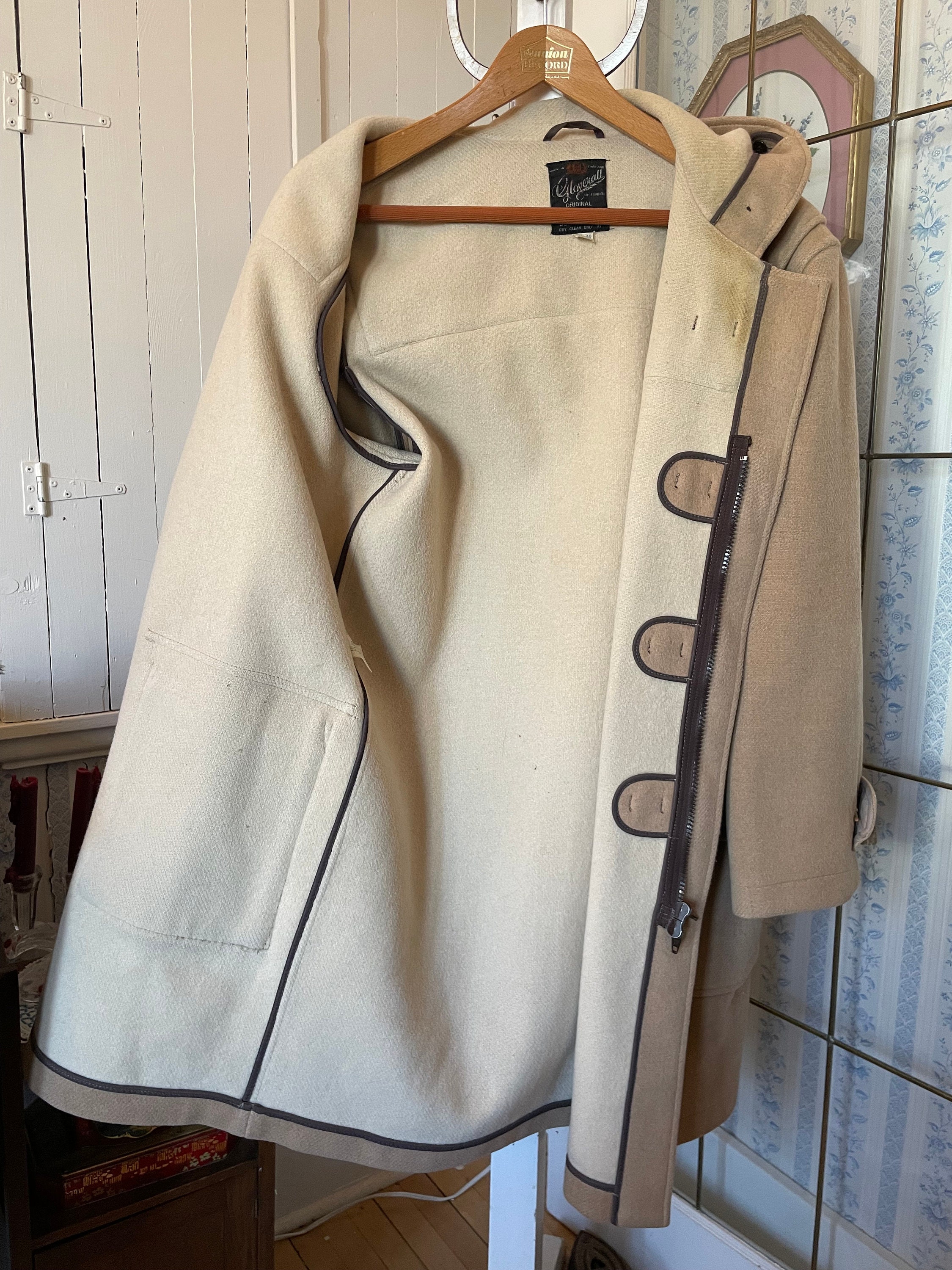 Men's Boxy Duffle Coat — Olive Brown – La Garçonne