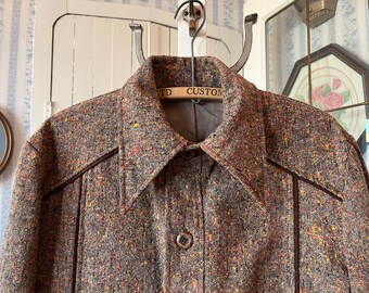 未使用Neighborhood Wool JKT Harris Tweed S Harris Tweed Jackets, Harris Tweed Jackets in Traditional