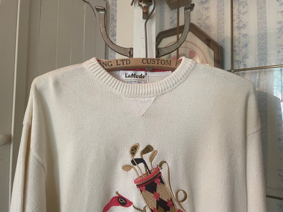 GOLF SWEATSHIRT - IVORY main image 1