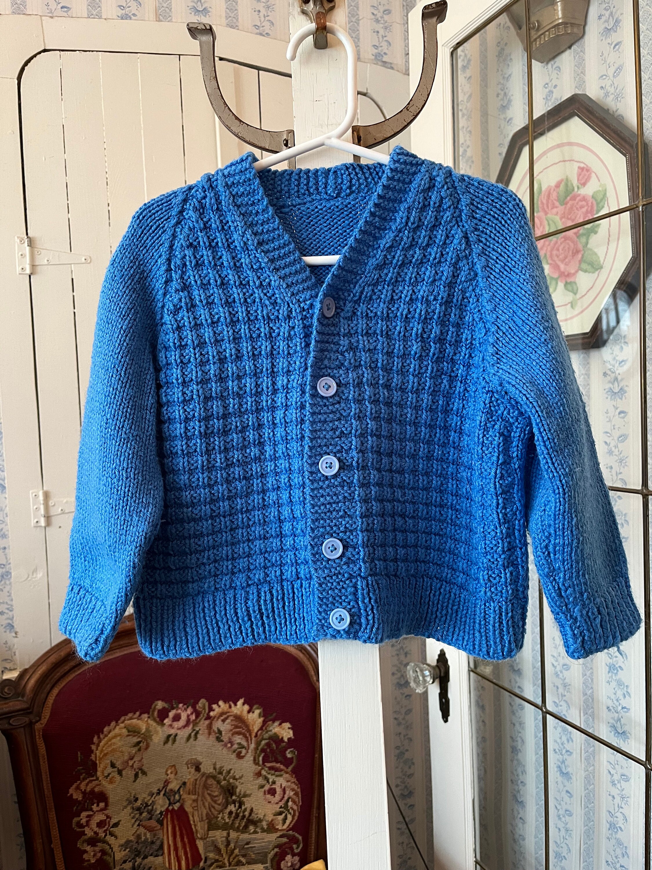 Boys royal top blue sweater