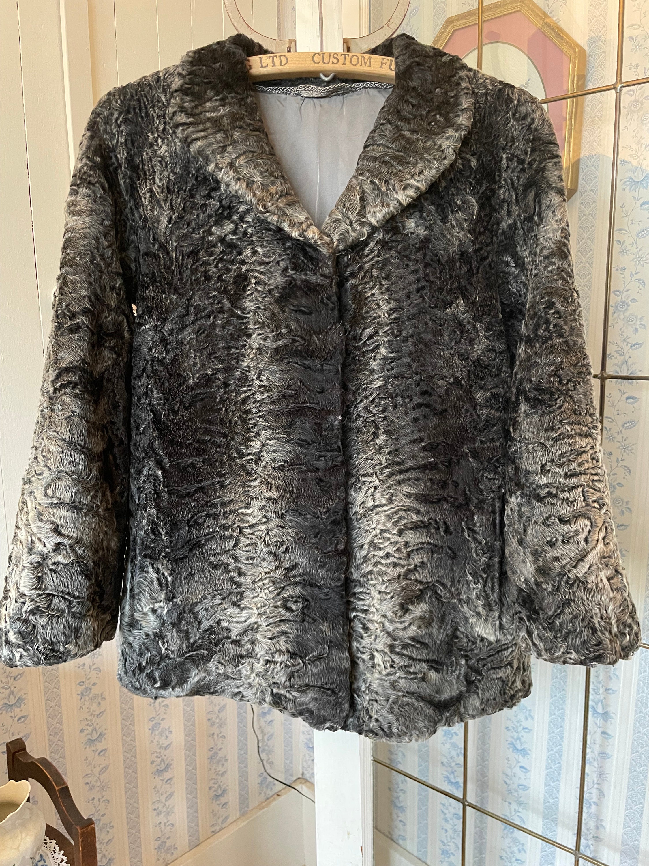 Shaggy Faux Fur Coat - Etsy Canada