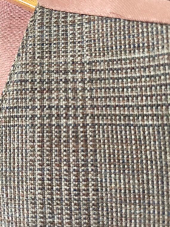 Vintage beige vest, waistcoat (B542), neutral bei… - image 7