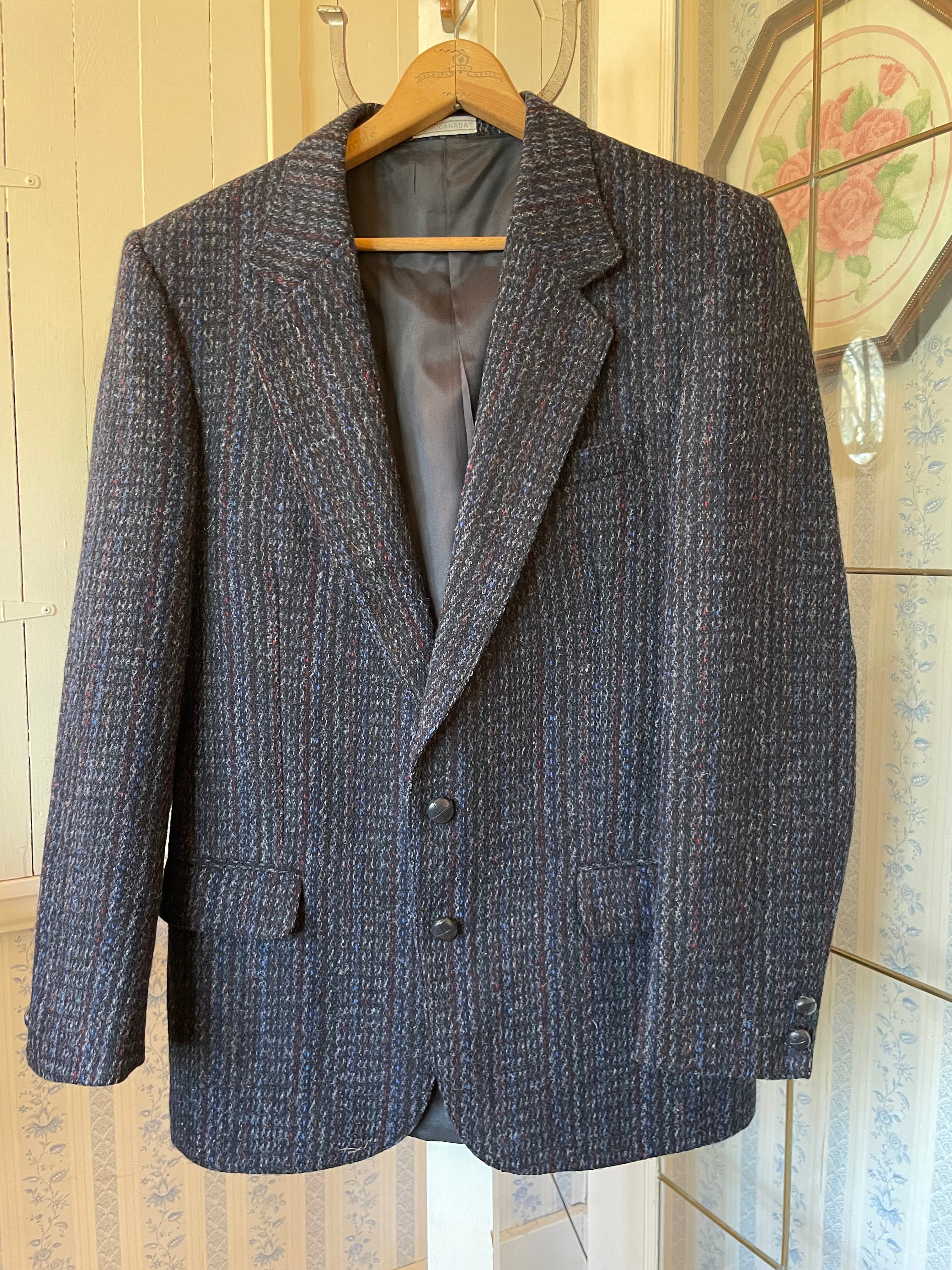 Vintage Harris Tweed Jacket - Etsy
