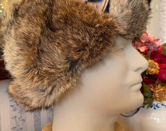 ほぼ未使用☆UNUSED RABBIT FUR HAT UH0365 size1 ほぼ未使用UNUSED RABBIT FUR HAT UH0365 size1