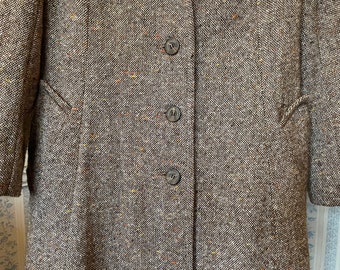Treat ürself tweed check vintage coat Treat ürself tweed check vintage coat Wool Coat Vintage Men