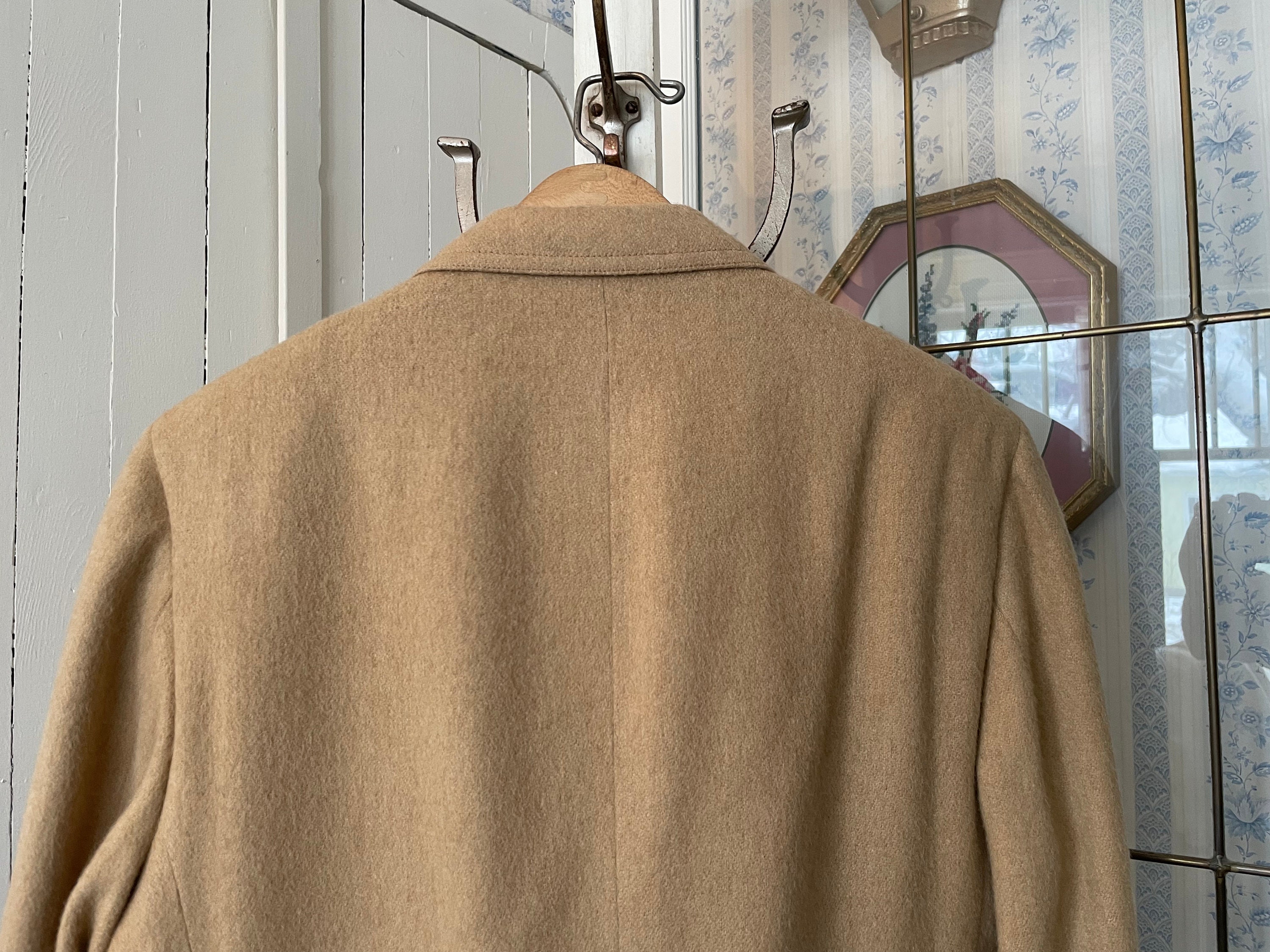 ジャケット・アウター 8on8 22aw camel tweed wool coat 8on8 22aw camel tweed wool coat